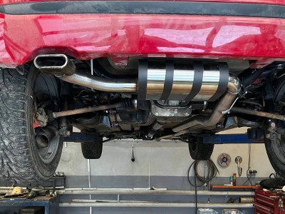 Fiat 500 полное изготовление выхлопной системы
